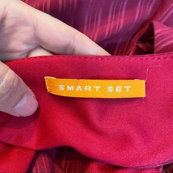 Smart set women’s fuchsia asymmetrical  dress in size‎ medium - Picture 8 of 9